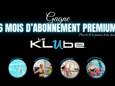 🎁 JEU CONCOURS K6FM – Gagnez 6 mois de sport pour deux au Klube !