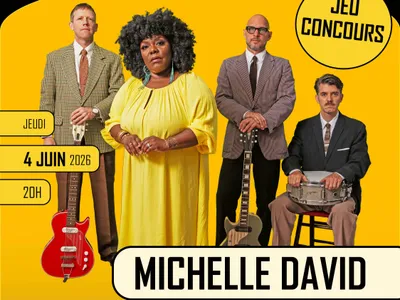 🎶 Jeu Concours K6FM – Gagnez vos places pour Michelle David & The...