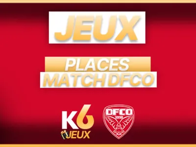 ⚽ Jeu Concours K6FM – Gagnez vos places pour DFCO / Châteauroux ! 🔥