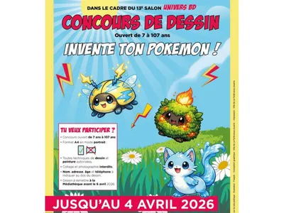 Et si vous inventiez votre Pokémon à La Ferté-sous-Jouarre ?