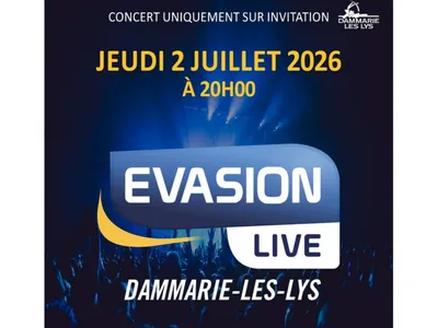 On peut enfin vous dévoiler l’affiche du prochain concert Evasion...