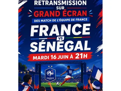 Le premier match des bleus lors de la coupe du monde diffusé sur...