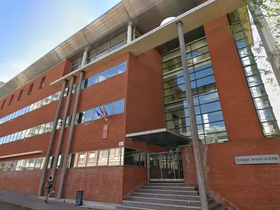 Le personnel du collège Amiral Lejeune à Amiens en grève ce lundi