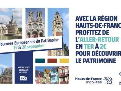 Journées du patrimoine : le TER à 2 € aller-retour dans les...