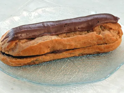 Le podium du premier concours du meilleur éclair au chocolat de...
