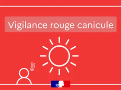 Chaleur écrasante : 72 départements en vigilance rouge canicule ce...
