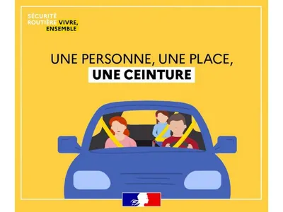 Les Franciliens seraient nombreux à se passer de ceinture de sécurité