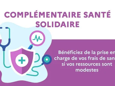 La complémentaire santé solidaire plus répandue que la moyenne dans...