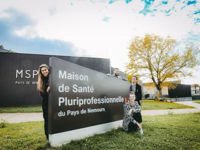 La future Maison de Santé du Pays de Nemours prend un peu plus forme