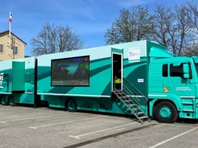 Montereau-Fault-Yonne : un camion pour faire briller l'enseignement...