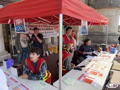 Un bureau d’embauche improvisé à la gare de Limoges