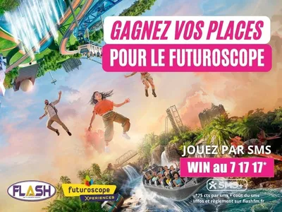 Gagnez vos invitations pour le Futuroscope avec Flash FM