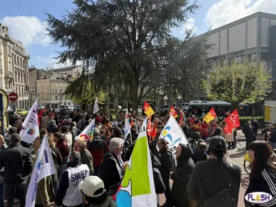 Limoges : mobilisation pour dénoncer les fermetures de classes