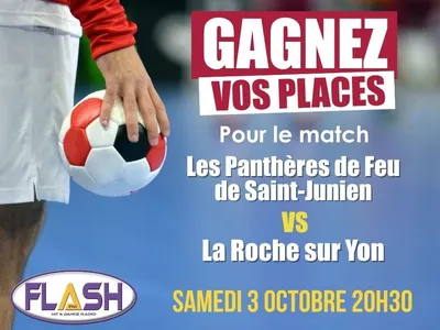 Gagnez vos places pour Saint-Junien – La Roche-sur-Yon