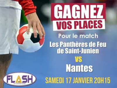 Gagnez vos places pour le match du ROC ASSJ HB 87 de Saint Junien...