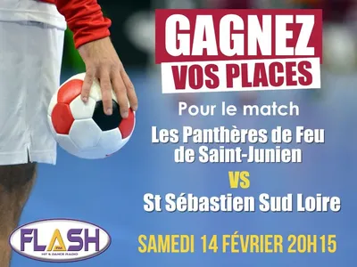 Gagnez vos places pour le match du ROC ASSJ HB 87 de Saint Junien...