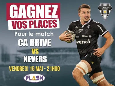 Gagnez vos places pour CA Brive contre Nevers