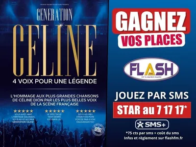 Gagnez vos places pour le spectacle Génération Céline