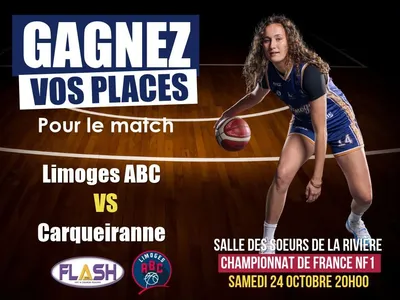 Limoges ABC – Carqueiranne : Gagnez vos places avec Flash FM