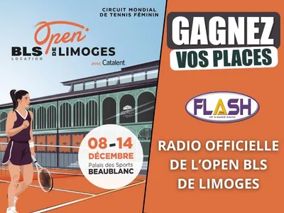 Gagnez vos invitations pour l'Open BLS de Limoges 2025
