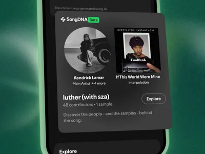 SongDNA : la culture du sample vue par Spotify