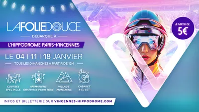 La Folie Douce prend résidence à Paris-Vincennes : trois dimanches...