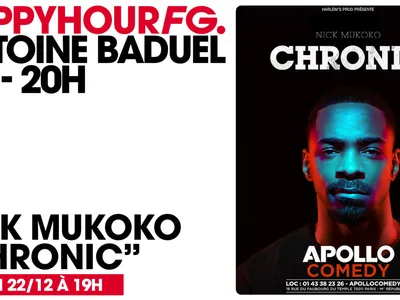 L’humoriste Nick Mukoko invité d'Antoine Baduel