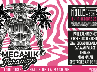MECANIK PARADIZE à Toulouse, électro en plein air au milieu des...