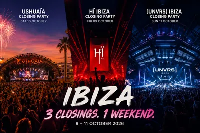 Ibiza : trois closings immanquables…