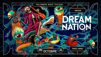 Dream Nation Festival 2026 : La plus grande fête Halloween d’Europe...
