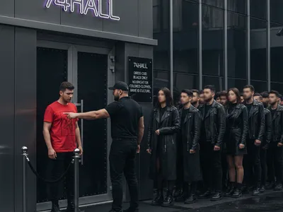 74Hall : le club qui voit la fête en noir