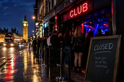 Angleterre : la vie nocturne toujours en souffrance