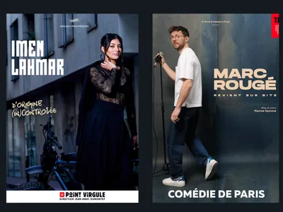 Les humoristes Marc Rougé et Imen Lahmar seront ce soir les invités...