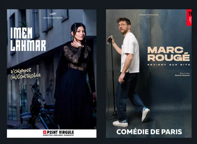 Les humoristes Marc Rougé et Imen Lahmar seront ce soir les invités...