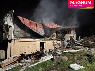 Jeuxey : feu d'habitation au Champ Brocard