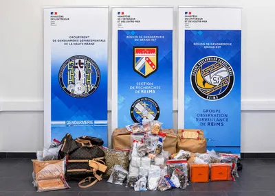 Haute-Marne : 80 gendarmes démantèlent un trafic de drogue, dix...