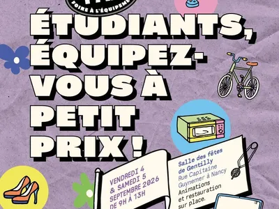 Rentrée étudiante : la Foire à l'équipement fait son grand retour à...