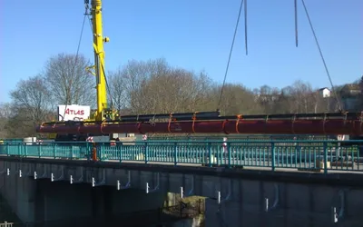 Travaux sur le pont du Saut-le-Cerf : circulation perturbée entre...