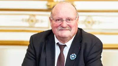 En Meurthe-et-Moselle, le ministre de la Ruralité Michel Fournier à...