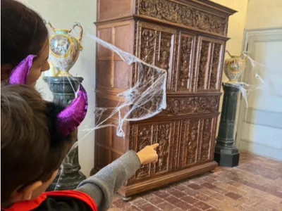 Près d'Angers. Quand Halloween permet de faire visiter le château...