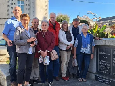 Segré. Venu rendre hommage à un déporté local, cet Allemand...
