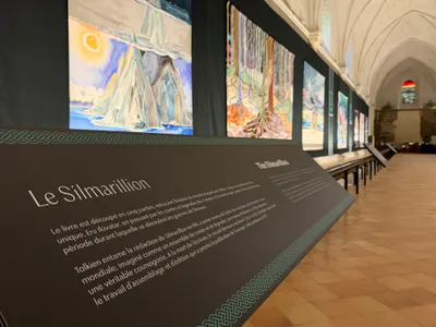 Angers. La tenture sur les œuvres de Tolkien est arrivée au musée...