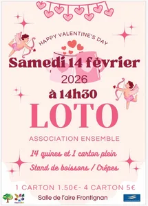 Loto du 14 février avec l'association "ensemble"