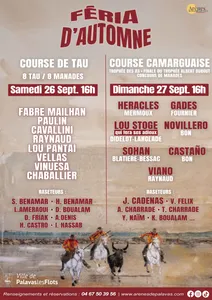 Féria d'Automne aux Arènes de Palavas