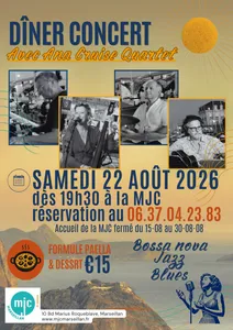 Diner concert à la MJC de Marseillan