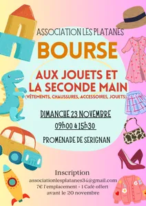 Bourse aux jouets et seconde main