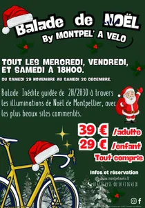 Balade de noël à Montpellier