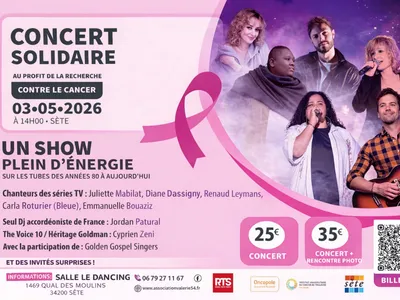 Sète : un concert solidaire et une marche de 1400 km pour défier le...
