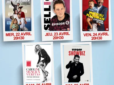 Titoff, Sellig, Mathieu Madenian... 5 jours de rire pour le...