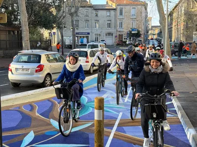 À Narbonne, le vélo se fait coloré